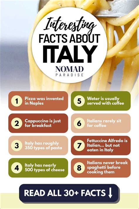 Cool And Interesting Facts About Italy And Italians