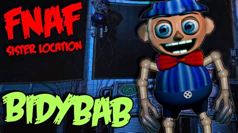 ТАЙНЫЙ АНИМАТРОНИК Bidybab Fnaf 5 Sister Location Youtube