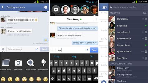 Así Es El Nuevo Facebook Messenger Para Android Infobae