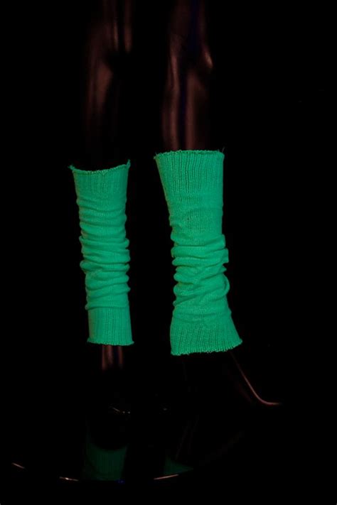 Chaussettes Vert Fluo Danse et Sport Accessoires fêtes