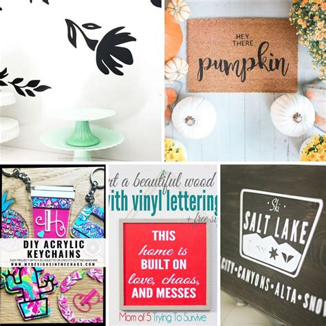 40 Amazing Cricut Craft Project Ideas Sew Simple Home