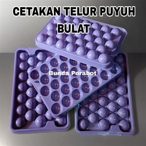 Cetakan Es Agar Agar Puding Telur Puyuh Bulat Besar Lazada Indonesia