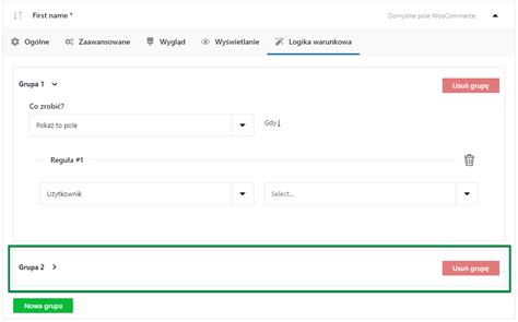 Logika Warunkowa We Wtyczce Flexible Checkout Fields WP Desk