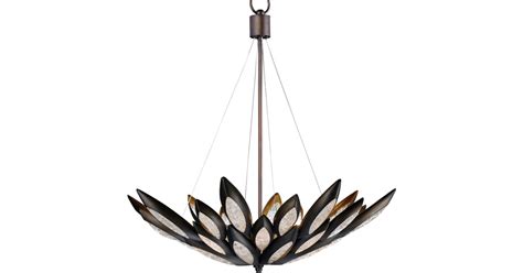 Maxim 26315icbrb Lotus 8 Light 30 12 Wide Pendant With