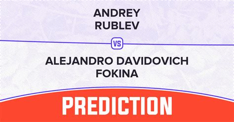 Andrey Rublev Vs Alejandro Davidovich Fokina Prediction Atp Madrid