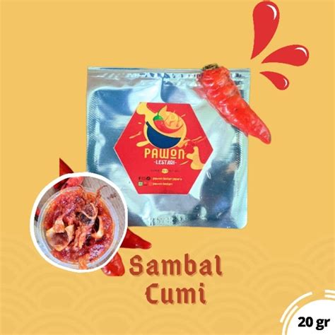 Jual Sambal Cumi Sambal Sambel Cumi Sambal Kemasan Sambal