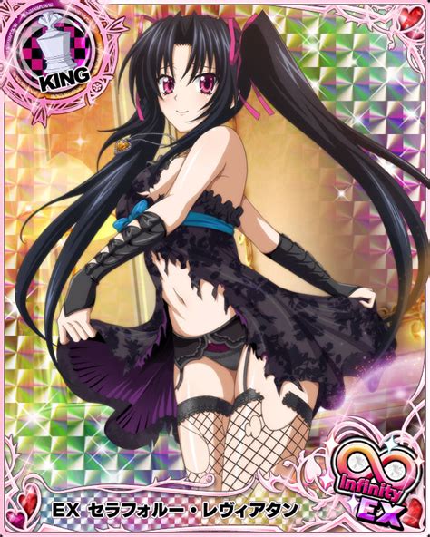 [spy Iii] Ex Serafall Leviathan King 2 High School Dxd Mobage Game Cards