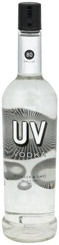 UV Vodka - 750 ml, Nutrition Information | Innit