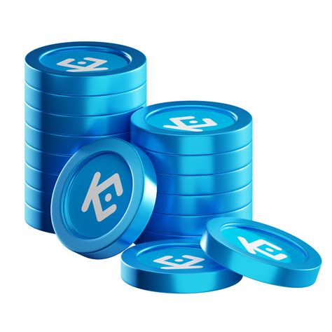 KuCoin Token KCS coin stacks cryptocurrency. 3D render illustration