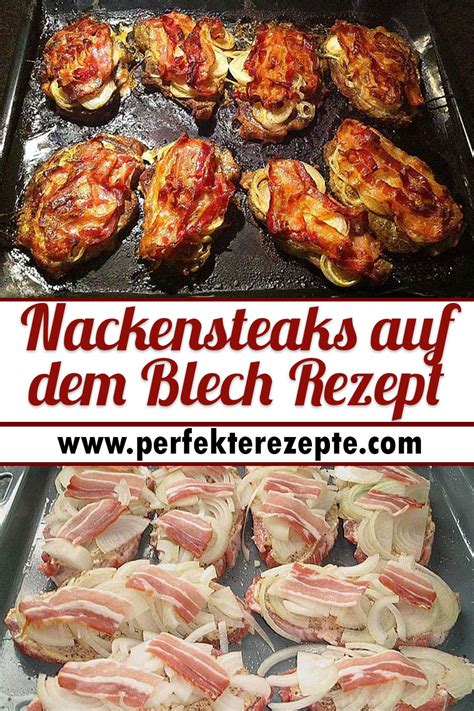 Nackensteaks Auf Dem Blech Rezept Schnelle Und Einfache Rezepte