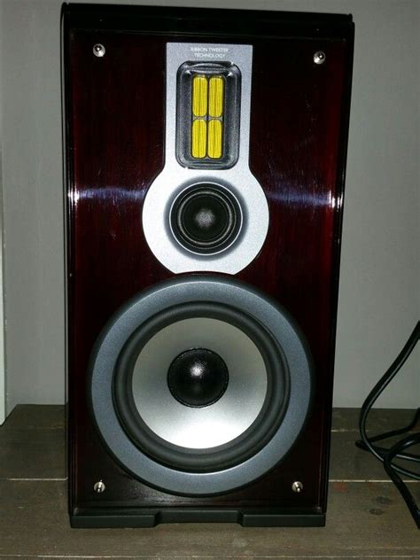 Philips Bookshelf Speakers Pair Ribbon Tweeter Audio Soundbars