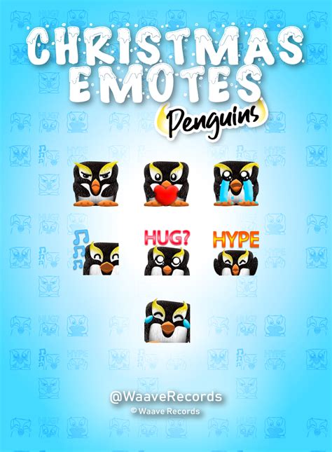 Penguin Emotes By Michael Nadeau