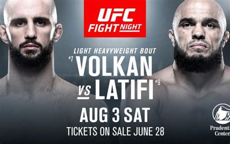 Volkan Oezdemir Vs Ilir Latifi Na UFC On ESPN 5 W Newark MMA PL