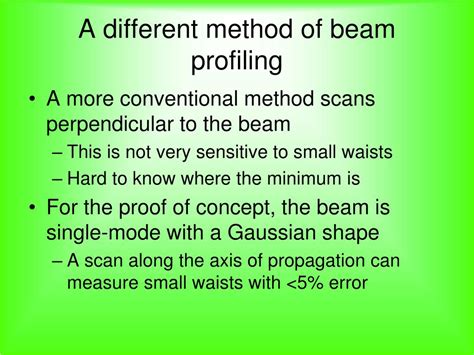 Ppt Optical Trapping Of Atoms Characterization And Optimization