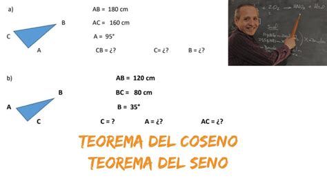 Teoremas De Coseno Y Del Seno Ejercicios Resueltos Youtube