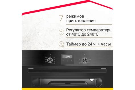 Электрический духовой шкаф SImfer 7 режимов работы, конвекция, гриль ...