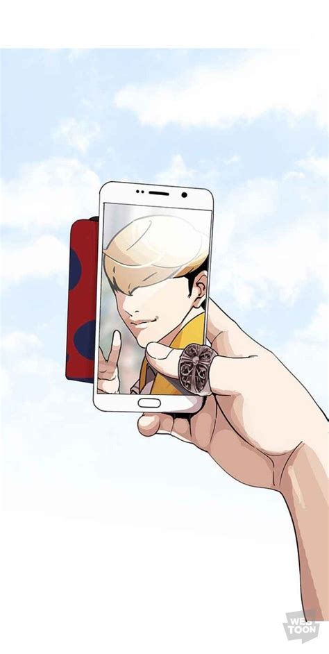 Jay Hong Taking Selfie At Ride Lookism Webtoon Anime Faces