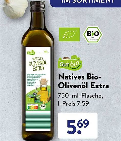 Natives Bio Oliven L Extra Angebot Bei Aldi S D Prospekte De