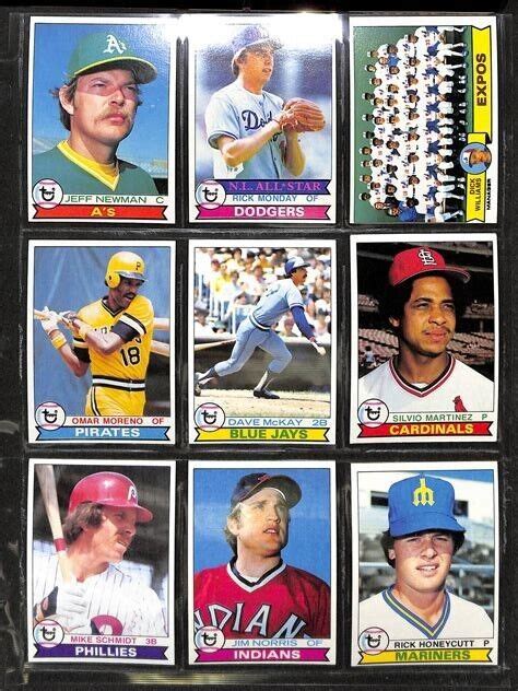 1979 Topps Baseball Cards Singles U Pick 1 264 1 25 Ea FREE SHIPPING