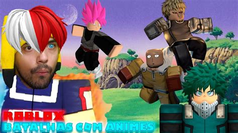 Batalhas Com Animes No Roblox Roblox The Strongest Battlegrounds