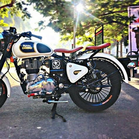 Harley Style Kabir Singh Seats For Royal Enfield MotorbikeCustoms