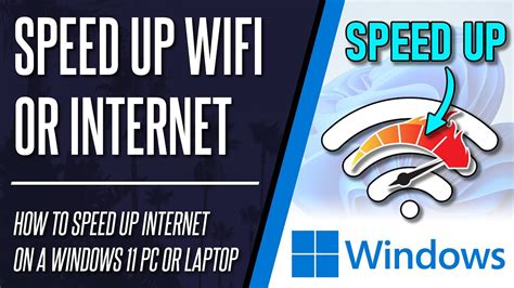 How To Speed Up Wifi Internet On Windows Pc Boost Wifi Speed Youtube