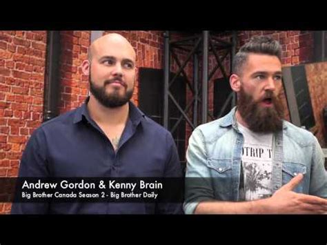 Kenny Brain Andrew Gordon Big Brother Canada Finale Interview