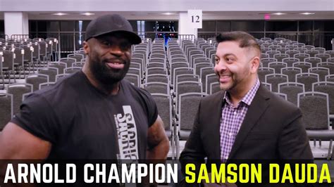 Samson Dauda On Winning Arnold Classic Youtube