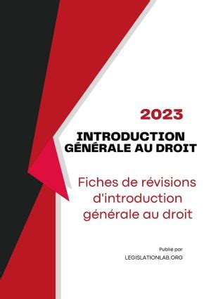 Fiches De R Visions D Introduction G N Rale Au Droit