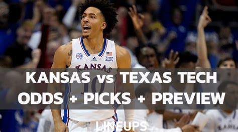 Kansas Vs Texas Tech Odds Picks Predictions 1323