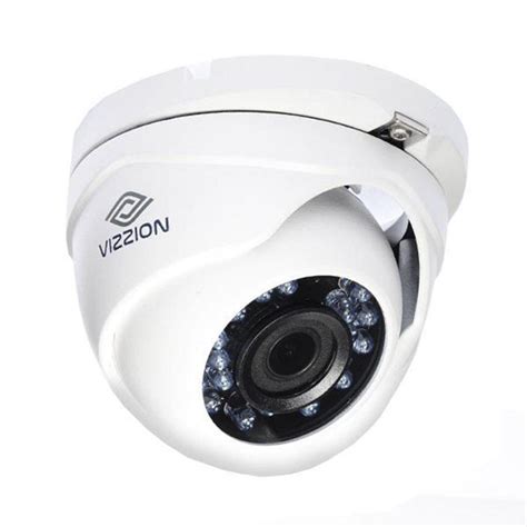 Camera De Vigilancia Vizzion Vz Dd T Irm Interno Branco Madeiramadeira