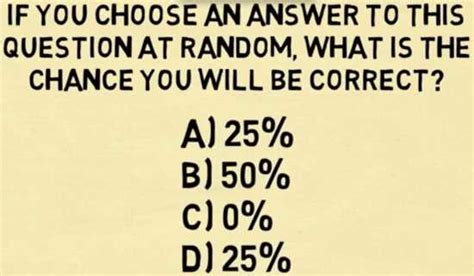 The Hardest Multiple Choice Question Ever Sunday Puzzle Mind Your Decisions