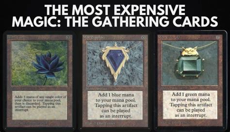 The 10 Most Expensive Magic The Gathering Cards