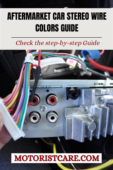 Car Stereo Wiring Colours Wiring Diagram Control 2004 Wheel