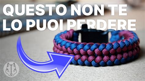 Come Realizzare Bracciale In Paracord Tutorial Italiano