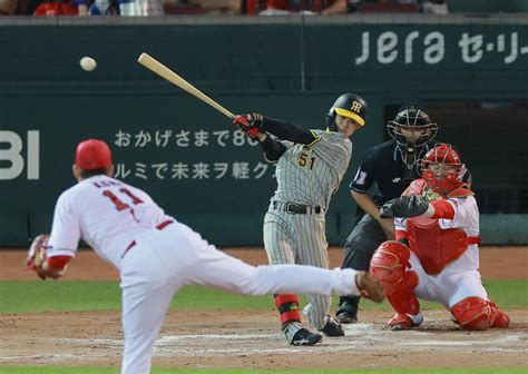 阪神・中野拓夢、最多安打へ前進 2戦を残しセ単独トップ163安打 ライブドアニュース