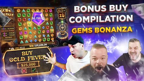 25 000 BONUS BUY On Gems Bonanza Slot Bonus Buy Compilation YouTube