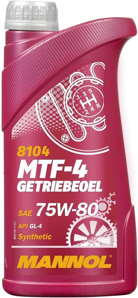 Mannol Universal Getriebeoel W Api Gl Liter Amazon De