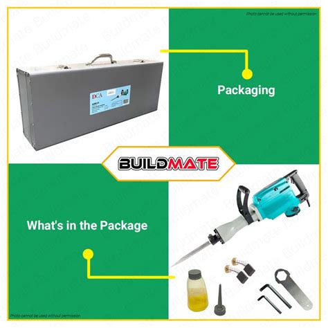 Dca Percussion Demolition Hammer 1240w Azg15 •buildmate• — Buildmate