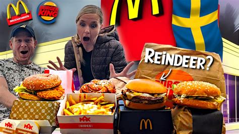 Trying Swedish Fast Food Max McDonald S Burger King And More Best