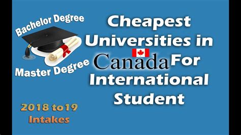 Cheap Schools In Canada For International Students CollegeLearners