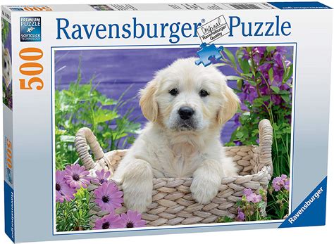 Puzzle Golden Retriever Ravensburger 14829 500 pièces Puzzles Chiens