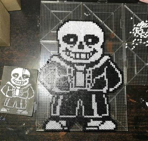 Sans Perler Beads By Laapinkfox On Deviantart