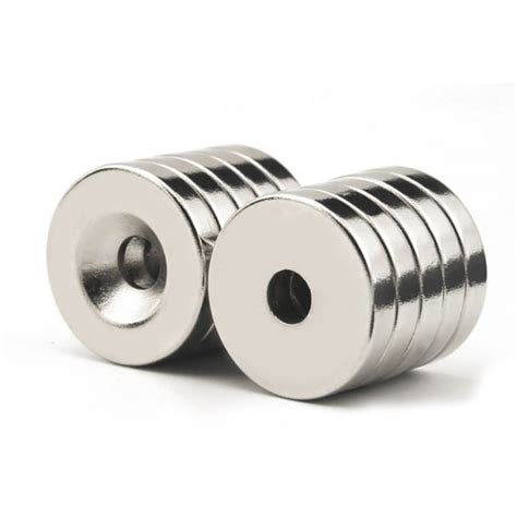 25mm X 5mm X 5mm 25x5x5 Mm Neodymium Ring Countersunk Magnet Buy