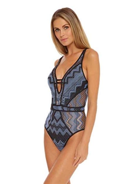 Buy Becca By Rebecca Virtue Women S Reveal Show Tell Plunge One Piece