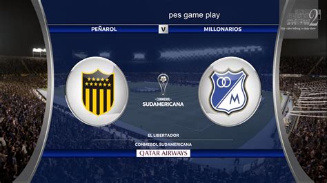 Penarol Vs Millonarios Conmebol Sudamericana Pes