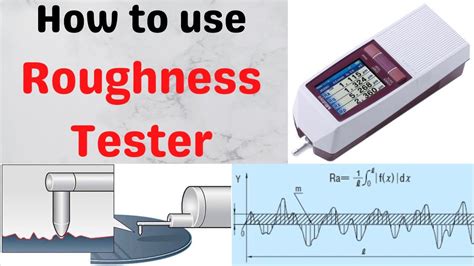 How To Use Roughness Tester How To Measure Roughness With Roughness