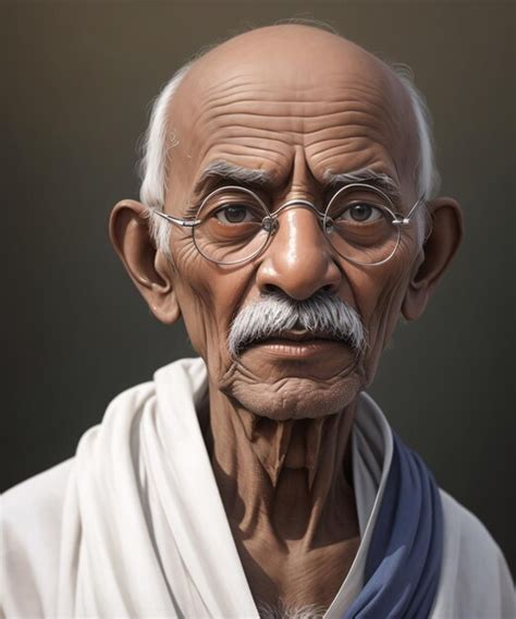 Premium AI Image | Portrait of an Indian Old Man