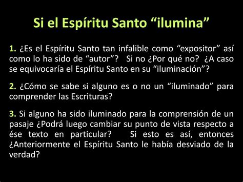 Ppt La Iluminaci N Del Esp Ritu Santo Powerpoint Presentation Free