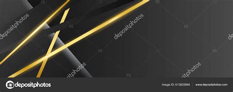 Black Gold Abstract Banner Background Stock Vector Image by ©salmanalfa ...